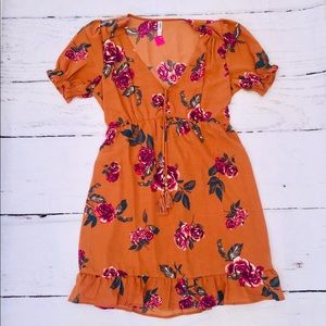 NWT Medium Floral Xhilaration Dress